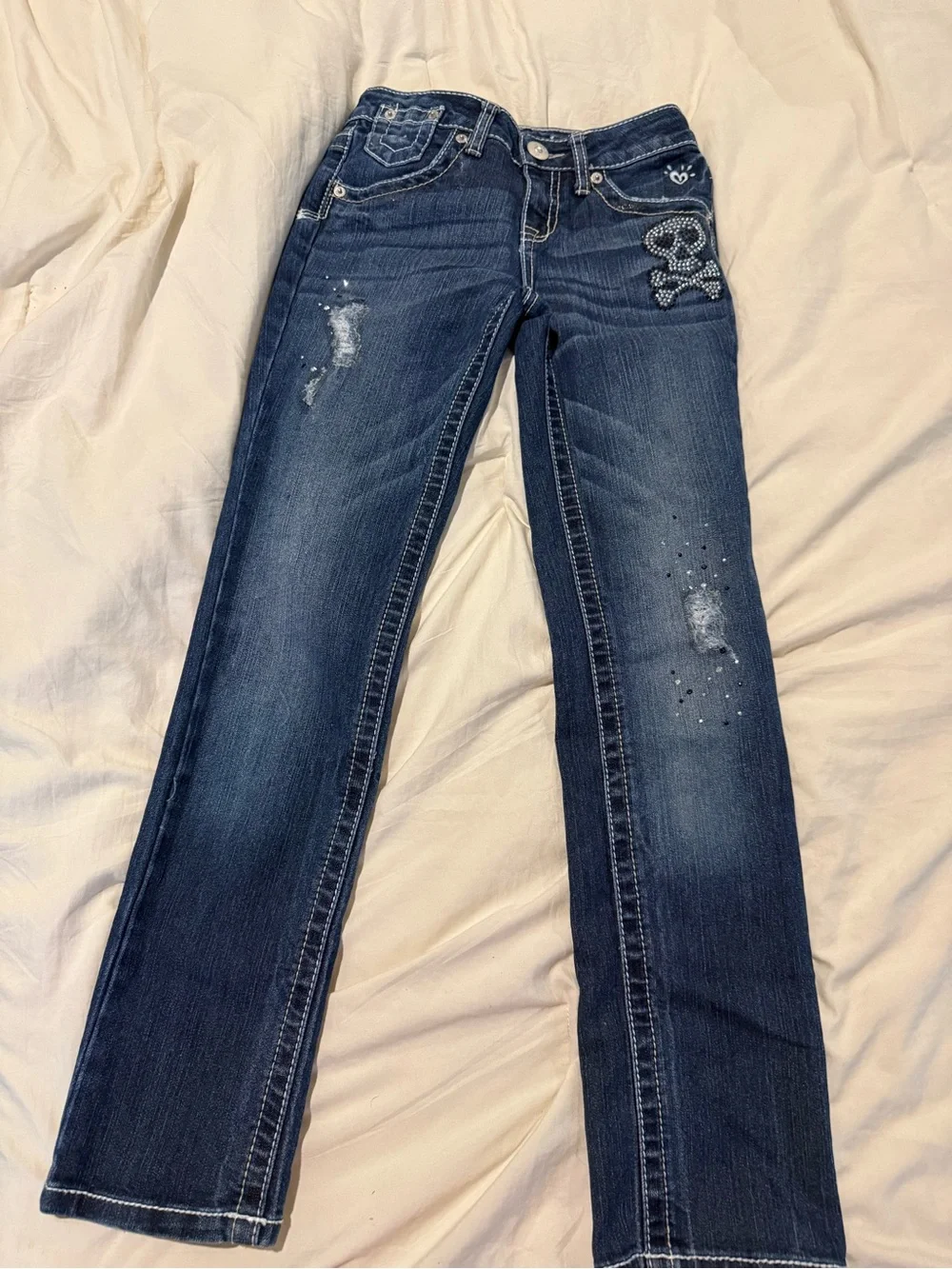 Girls Jeans Bundle Size 10 | Justice + Old Navy | 2 Pairs